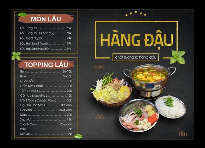 Hàng Đậu – bún đậu mắm tôm: Sự kết hợp hoàn hảo giữa hương vị và không gian