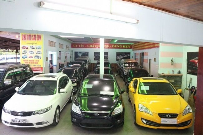 Chợ Ô Tô Sài Gòn - Thiên đường xe cũ đa dạng