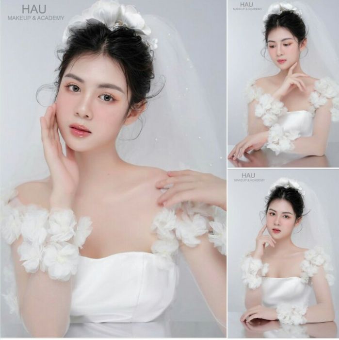 Hình ảnh thực tế lớp học tại Hậu Makeup Academy - Khoảnh khắc đáng nhớ