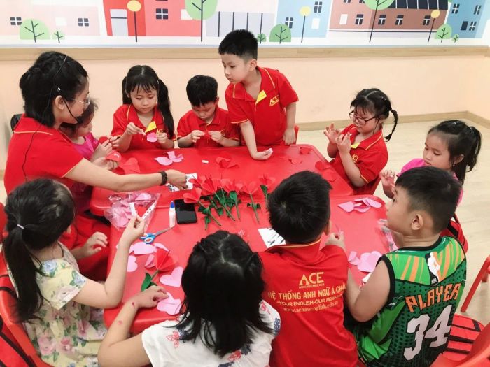 Hình ảnh hoạt động ngoại khóa tại Anh ngữ Á Châu