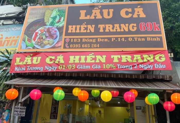 Lẩu Cá Hiền Trang - Đặc sản lẩu cá tươi ngon