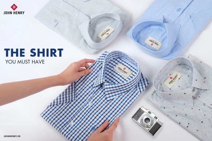 Không gian trưng bày sang trọng tại JOHN HENRY Vinh