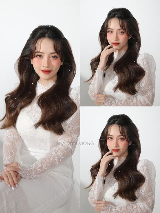 Khoảnh khắc thực hành chuyên nghiệp của học viên tại Dương Makeup & Academy