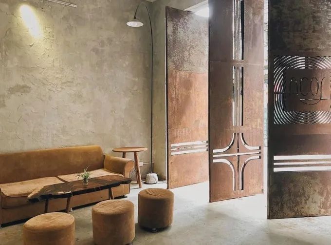 Góc làm việc đầy nghệ thuật tại Acof Atelier