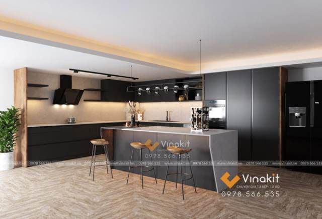 Vinakit – Đơn vị thi công tủ bếp gỗ công nghiệp uy tín tại Hải Phòng