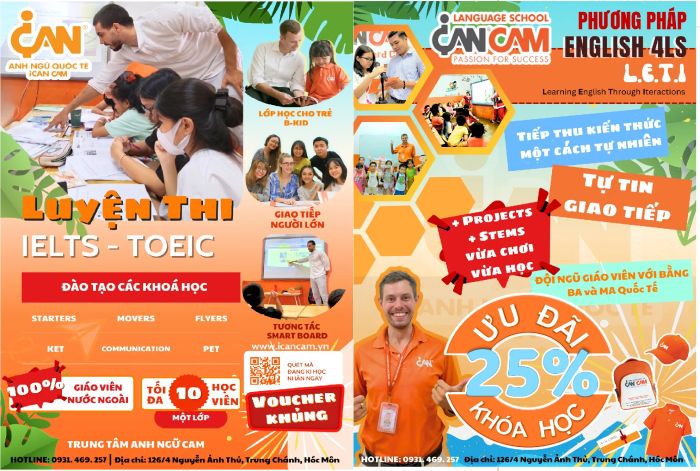 Hình ảnh lớp học thông minh tại Anh ngữ CAM