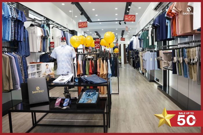 Bộ sưu tập thời trang cao cấp tại Santino