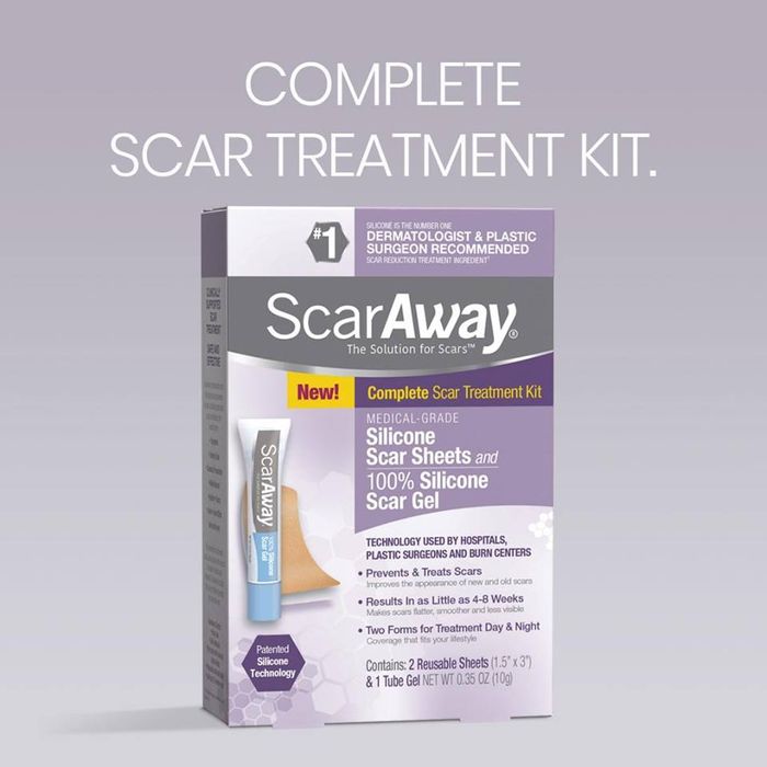 Miếng dán trị sẹo ScarAway Silicone Scar Sheets ảnh 1