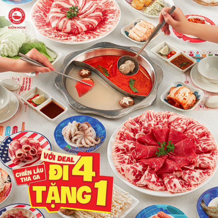 Không gian ấm cúng và món ngon đặc trưng tại KICHI KICHI