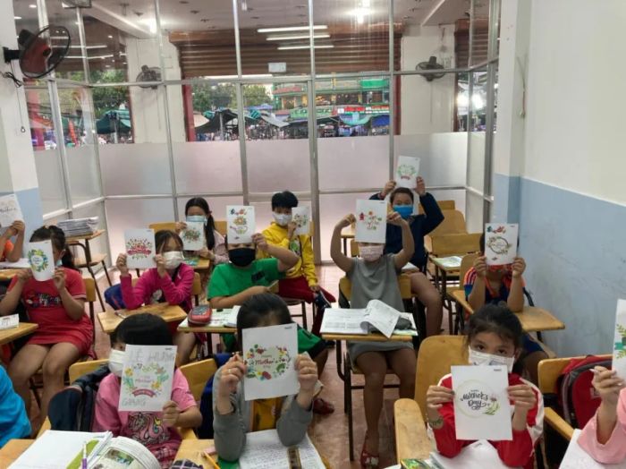 Hình ảnh lớp học tại Anh ngữ Đông Phương Mới
