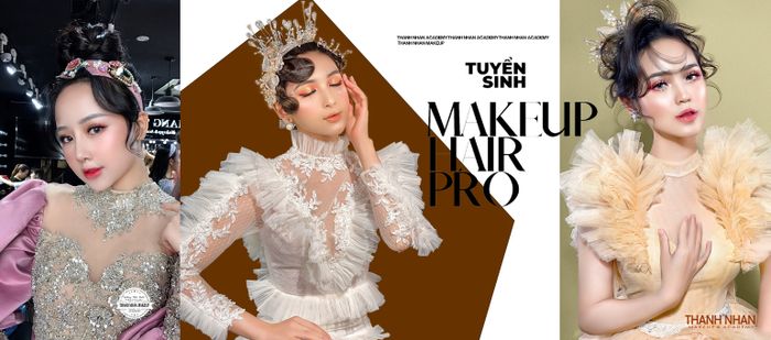 Không gian học tập chuyên nghiệp tại Thanh Nhàn Make Up Academy