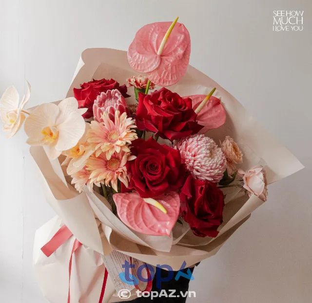 Cửa hàng hoa tươi giá rẻ tại quận Cầu Giấy