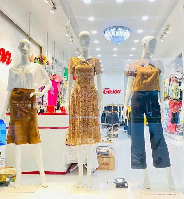 Không gian mua sắm sang trọng tại Toson Fashion