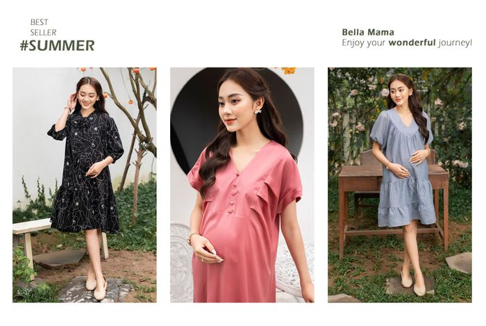 Bella Mama - Đầm bầu thiết kế ảnh 2