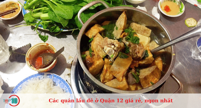 Danh sách các quán lẩu dê ngon và nổi tiếng tại Quận 12 luôn không thể thiếu cái tên này, nơi mang đến cho bạn những trải nghiệm tuyệt vời.