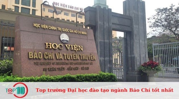 Học Viện Báo Chí và Tuyên Truyền - Nơi đào tạo những nhà báo tương lai