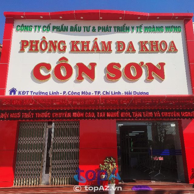 Phòng khám Đa khoa Côn Sơn là một trong những địa chỉ y tế uy tín tại Hải Dương, luôn mang đến chất lượng vượt trội cho bệnh nhân.