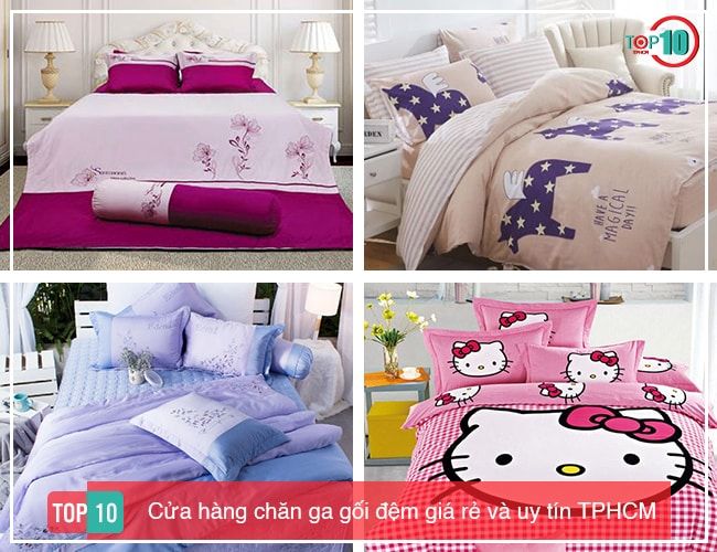 Điểm danh các cửa hàng chăn ga gối đệm uy tín ở TP.HCM