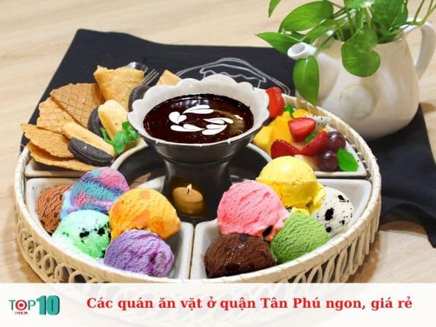 Các quán ăn vặt ngon và giá rẻ tại quận Tân Phú