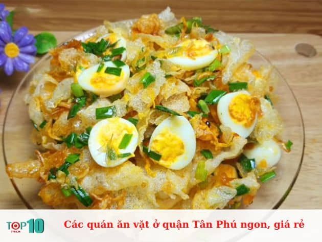 Các quán ăn vặt ở quận Tân Phú: Ngon miệng, giá rẻ và rất được yêu thích.