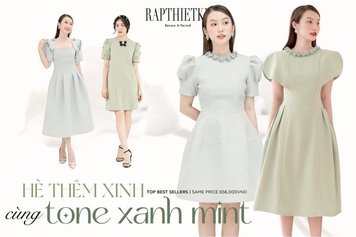 RẬP - Đà Nẵng - BST đầm váy thủ công tinh xảo