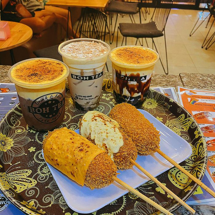 Không gian trẻ trung và những món ngon đặc trưng tại BoH Tea Store