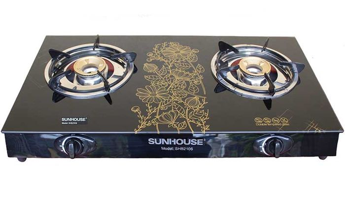 Hình ảnh bếp gas Sunhouse thiết kế tinh tế