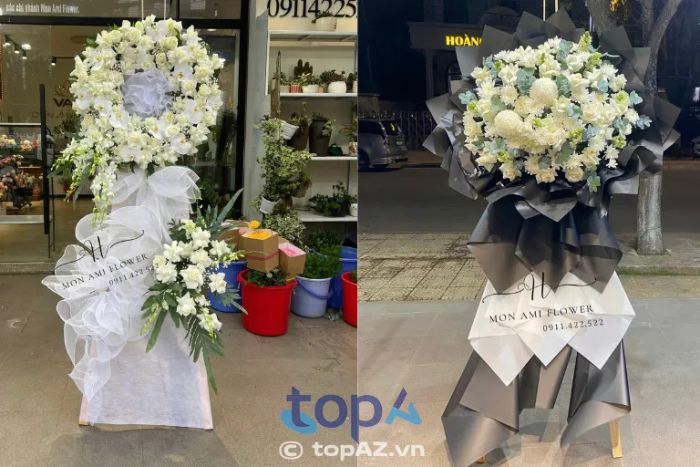 Mon Ami Flower - Địa chỉ vàng cho hoa viếng tang lễ tại Đà Lạt