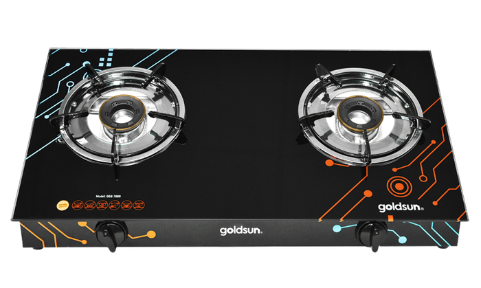 Hình ảnh bếp gas Goldsun thiết kế sang trọng