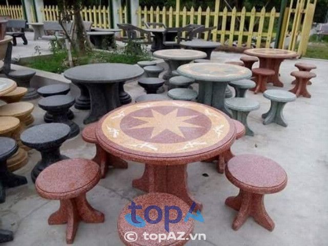 Ghế đá Thành Mỹ - Đẳng cấp kiến tạo từ đá