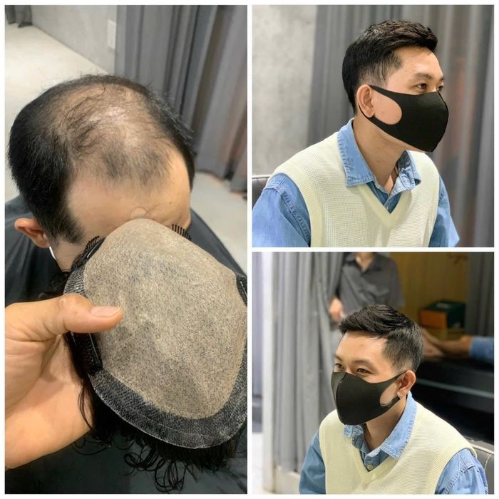 Hình ảnh sản phẩm tóc giả cao cấp từ Vua Tóc Giả