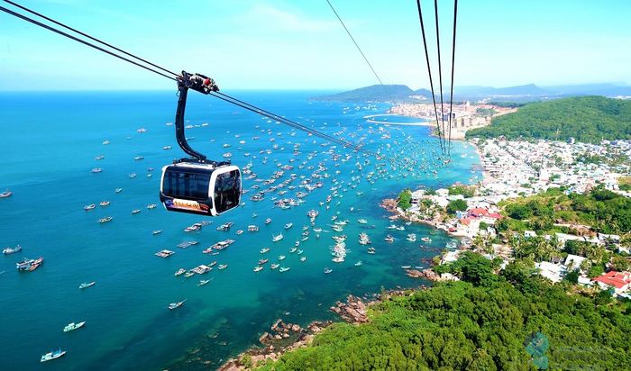 Cảnh đẹp từ Cáp treo Vinpearl Nha Trang - Ảnh 1