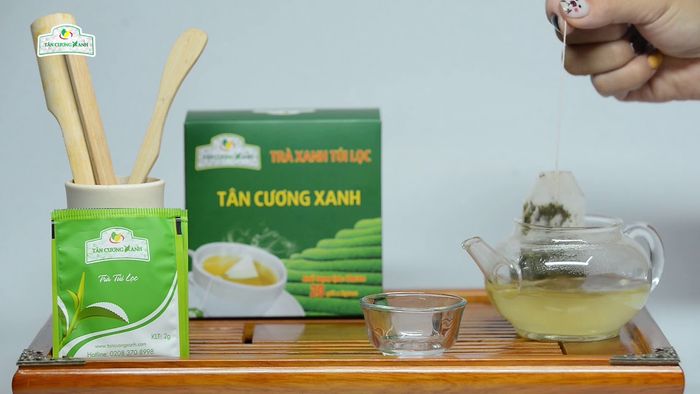 Hình ảnh trà xanh túi lọc Tân Cương (ảnh 1)
