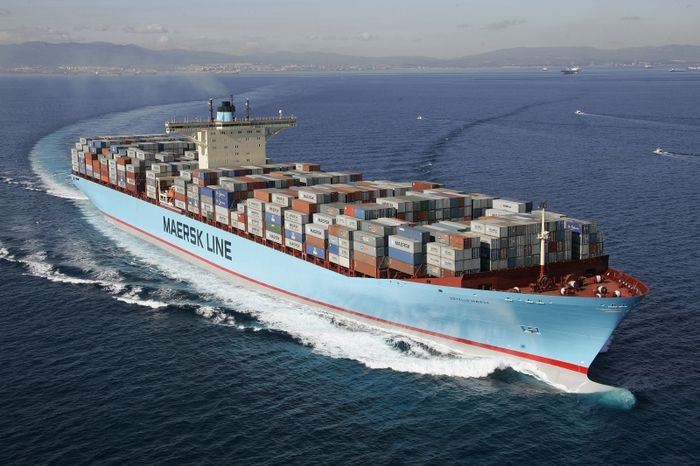 Hình ảnh ấn tượng của Emma Maersk