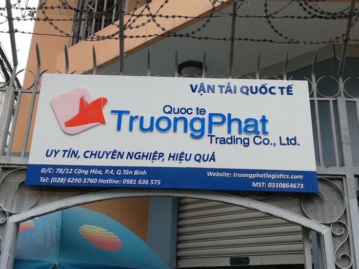 Hình ảnh đội xe vận tải đa phương thức của Trường Phát Logistics