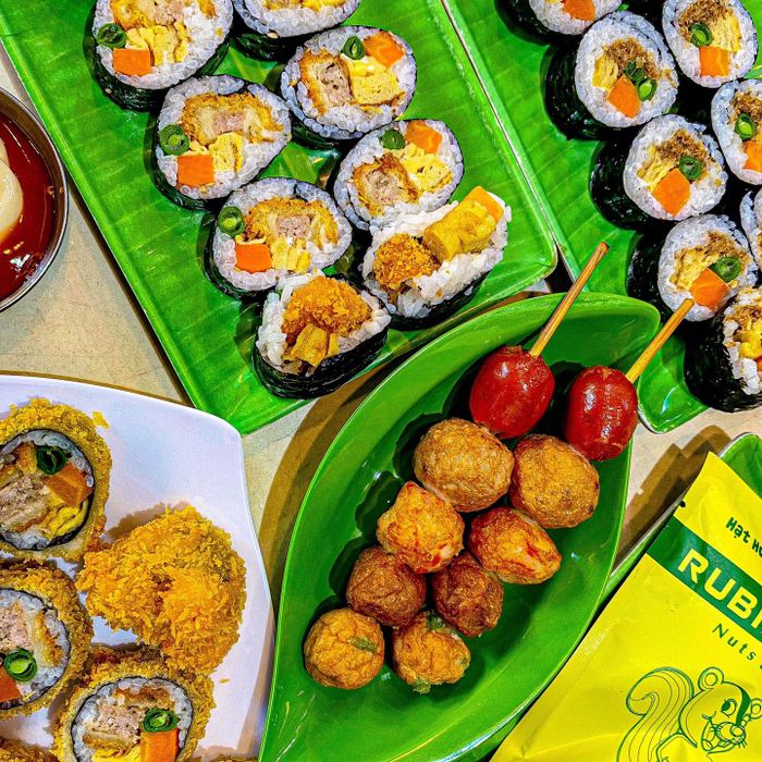 Những tác phẩm sushi nghệ thuật tại Sushi Phượng Béo