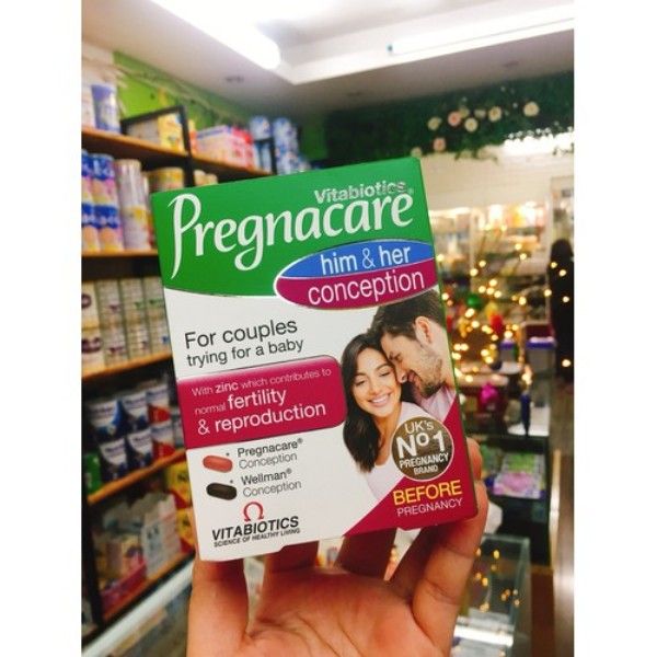 Bộ ảnh chi tiết sản phẩm Pregnacare Him & Her