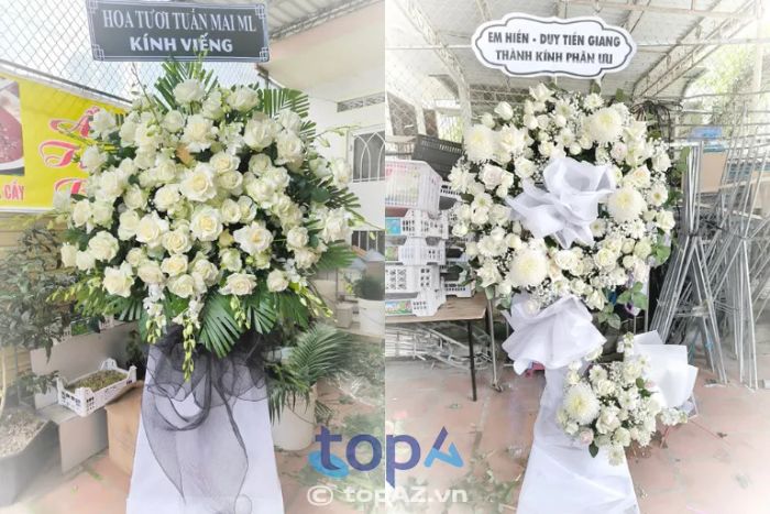 Trường Quân Flower - Địa chỉ hoa viếng tang lễ đáng tin cậy tại Đà Lạt