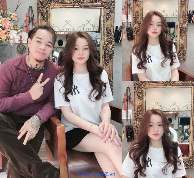 địa chỉ uốn tóc chuẩn salon 5 sao tại Sài Gòn