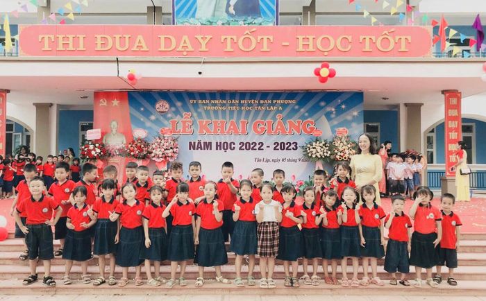 Khám phá Trường Tiểu học Tân Lập A qua ảnh 1 - Không gian học tập lý tưởng với cơ sở vật chất hiện đại