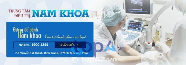 Trung tâm khám và điều trị nam khoa tại Vĩnh Phúc