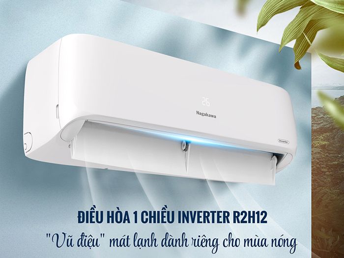 Hình ảnh điều hòa Nagakawa - Kết hợp hoàn hảo giữa thẩm mỹ và công năng