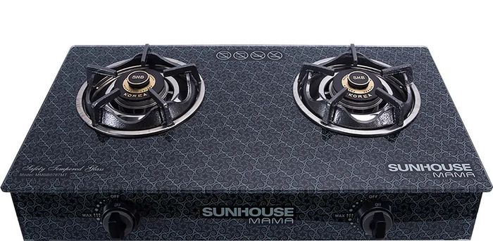 Hình ảnh bếp gas Sunhouse trong không gian bếp hiện đại