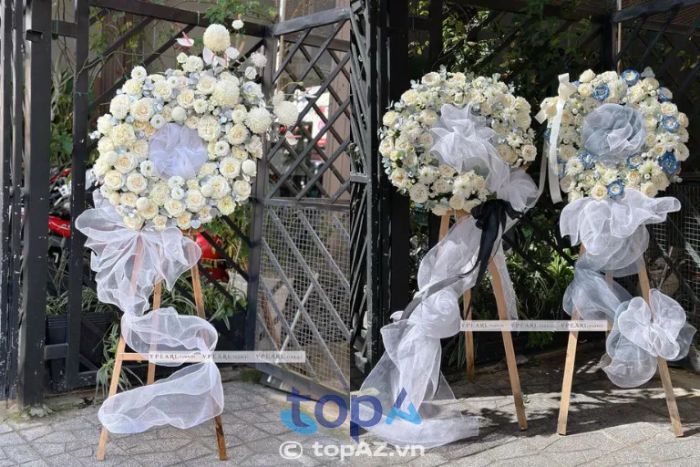 VPearl Florist - Điểm hẹn của những tác phẩm hoa viếng đầy tâm huyết tại Đà Lạt