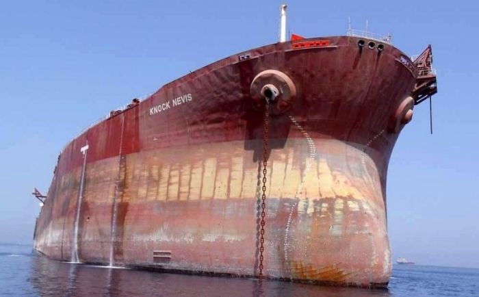 Seawise Giant - Hình ảnh con tàu dài nhất từng được chế tạo