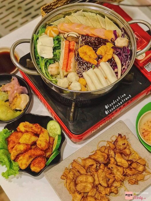 Những món ăn Hàn Quốc đặc sắc tại quán Cô Bèo