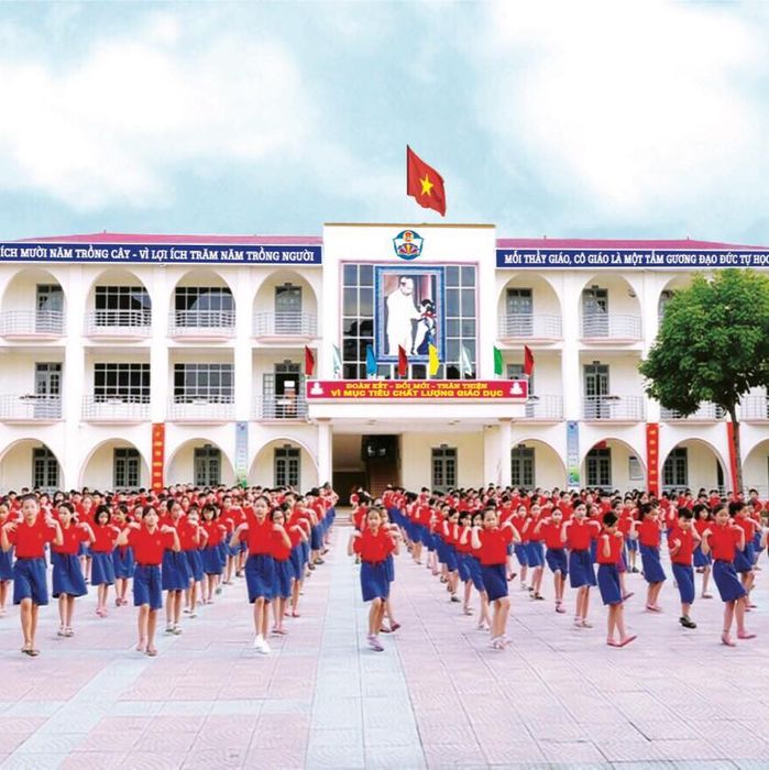 Trường tiểu học Tân Hội A ảnh 3 - Khuôn viên xanh mát tạo môi trường học tập thân thiện và sáng tạo