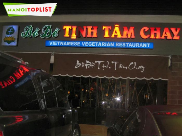 Nhà hàng chay Bồ Đề Tâm – Không gian thanh tịnh, thực phẩm tươi ngon