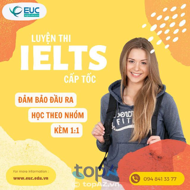 EUC - Địa chỉ vàng cho hành trình chinh phục IELTS tại Huế