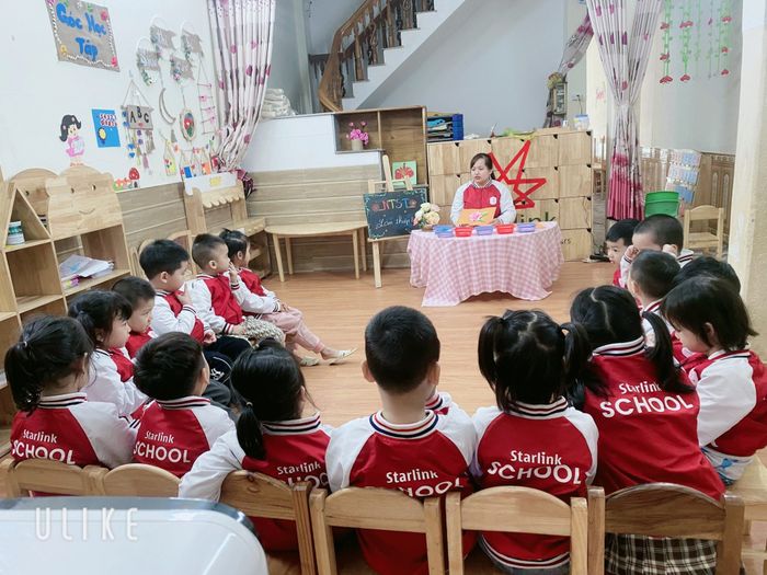 Không gian học tập hiện đại tại Mầm Non Little Bees